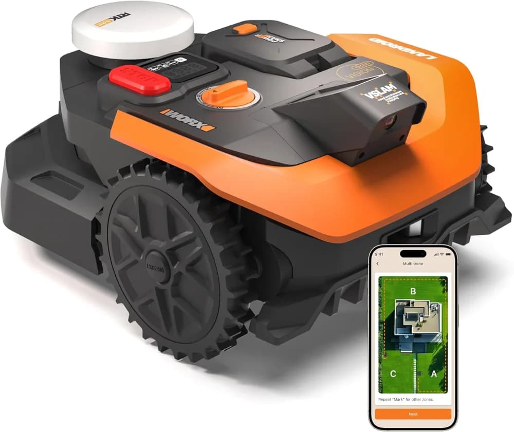 WORX Robot Tondeuse Vision