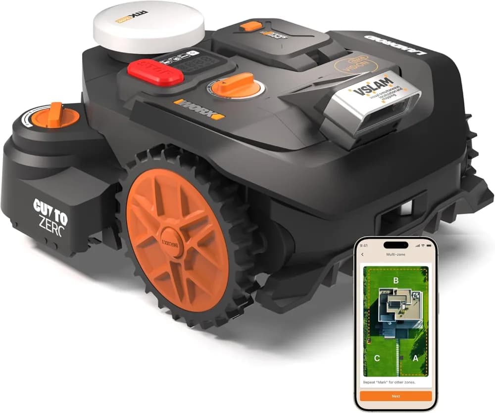 WORX Robot Tondeuse Vision