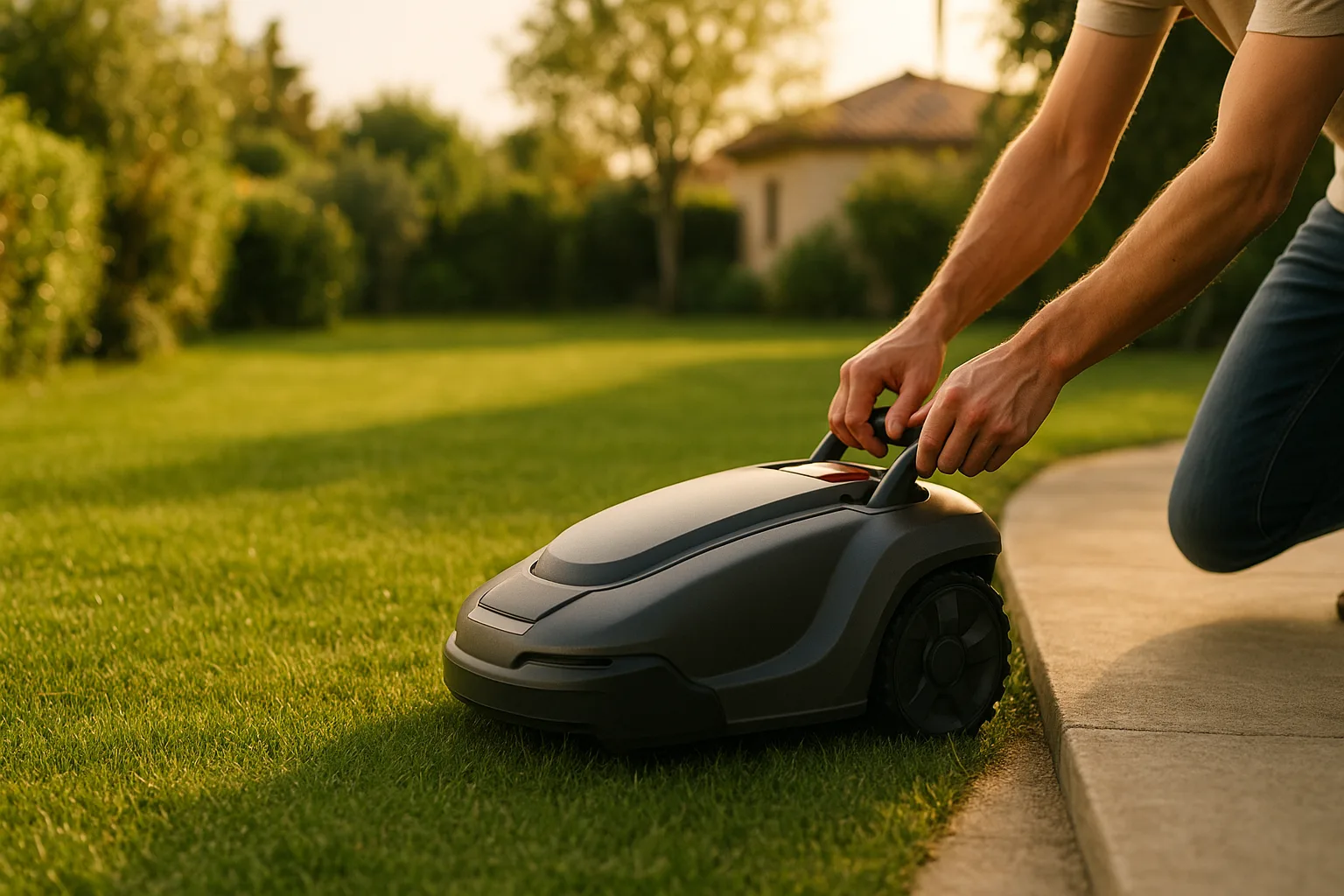 Installation Facile : Robots Tondeuses pour Jardins en Terrasse — Zoom sur les Modèles Parfaits pour les Jardins en Terrasse