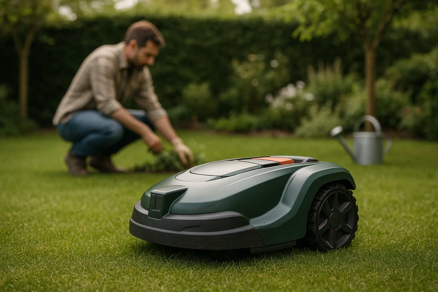 Intégrer un Robot Tondeuse dans un Jardin Paysager — Installer un Robot Tondeuse dans un Jardin Aux Multiples Niveaux