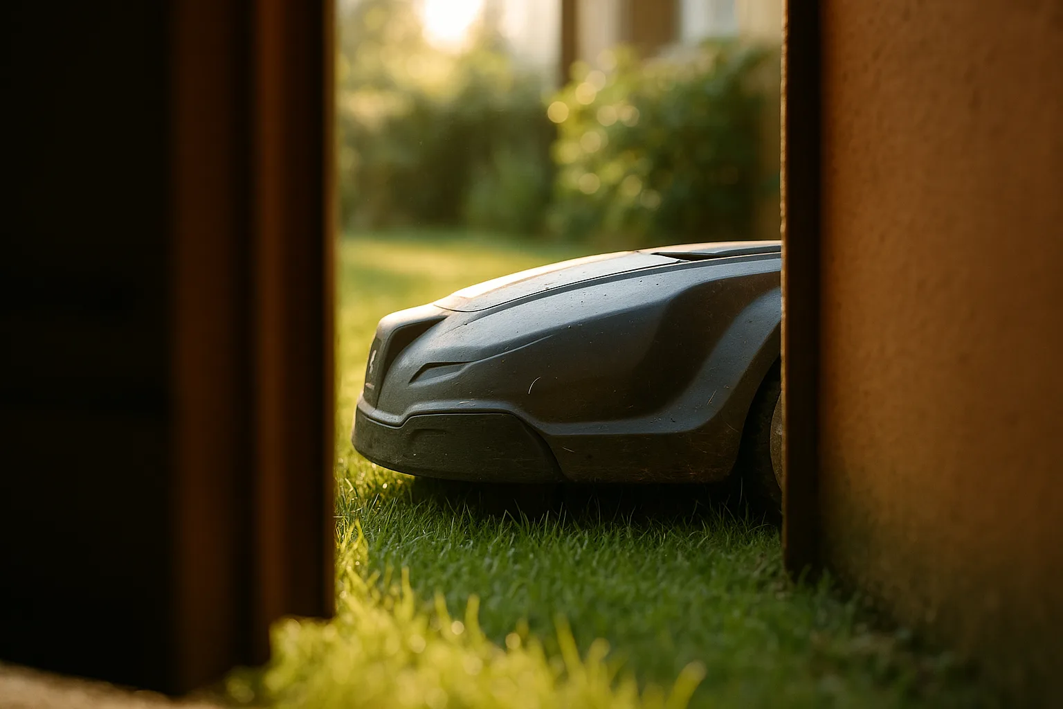 Robots tondeuses pour terrains avec buissons denses — Programmation et Personnalisation des Cycles de Tonte