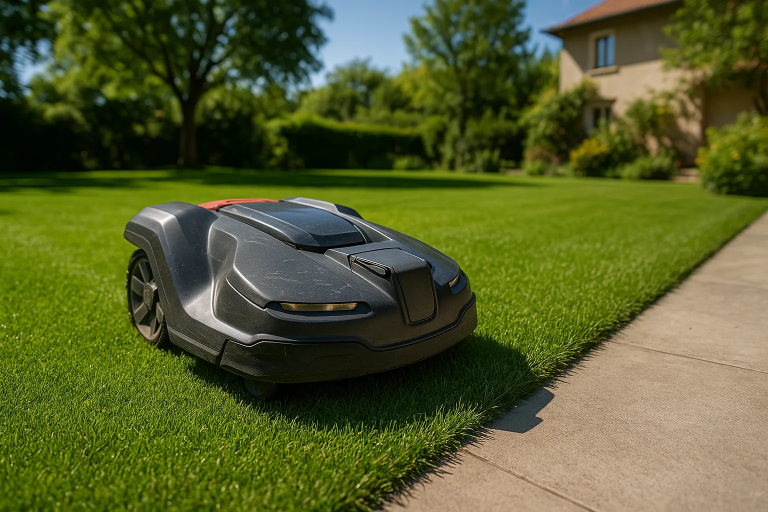 Comment choisir un robot tondeuse pour jardin en climat méditerranéen ? — Impact de l'Ensoleillement et de la Température sur la Tonte