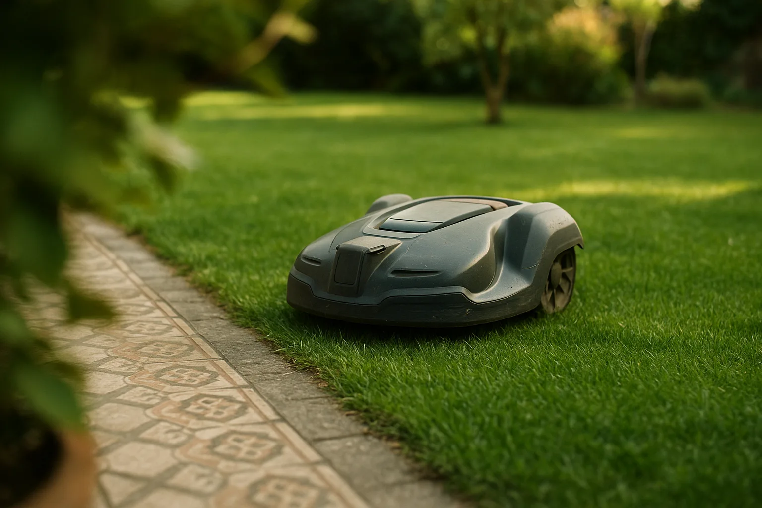 Quel robot tondeuse pour un jardin avec de grandes bordures ? — Optimiser l'installation pour une efficacité maximale