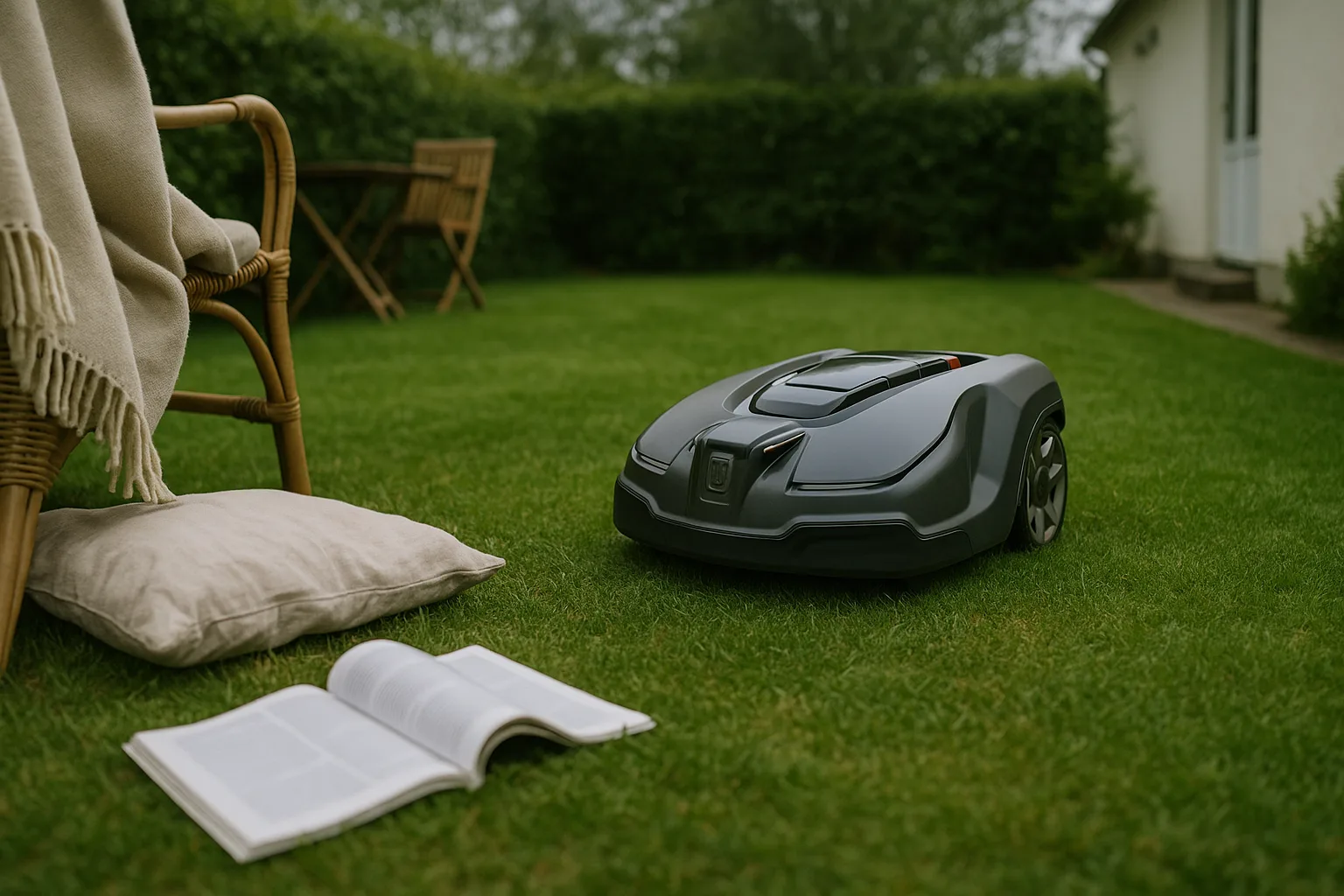 Quel robot tondeuse pour un jardin avec étang ? — Considérations Environnementales et Esthétiques