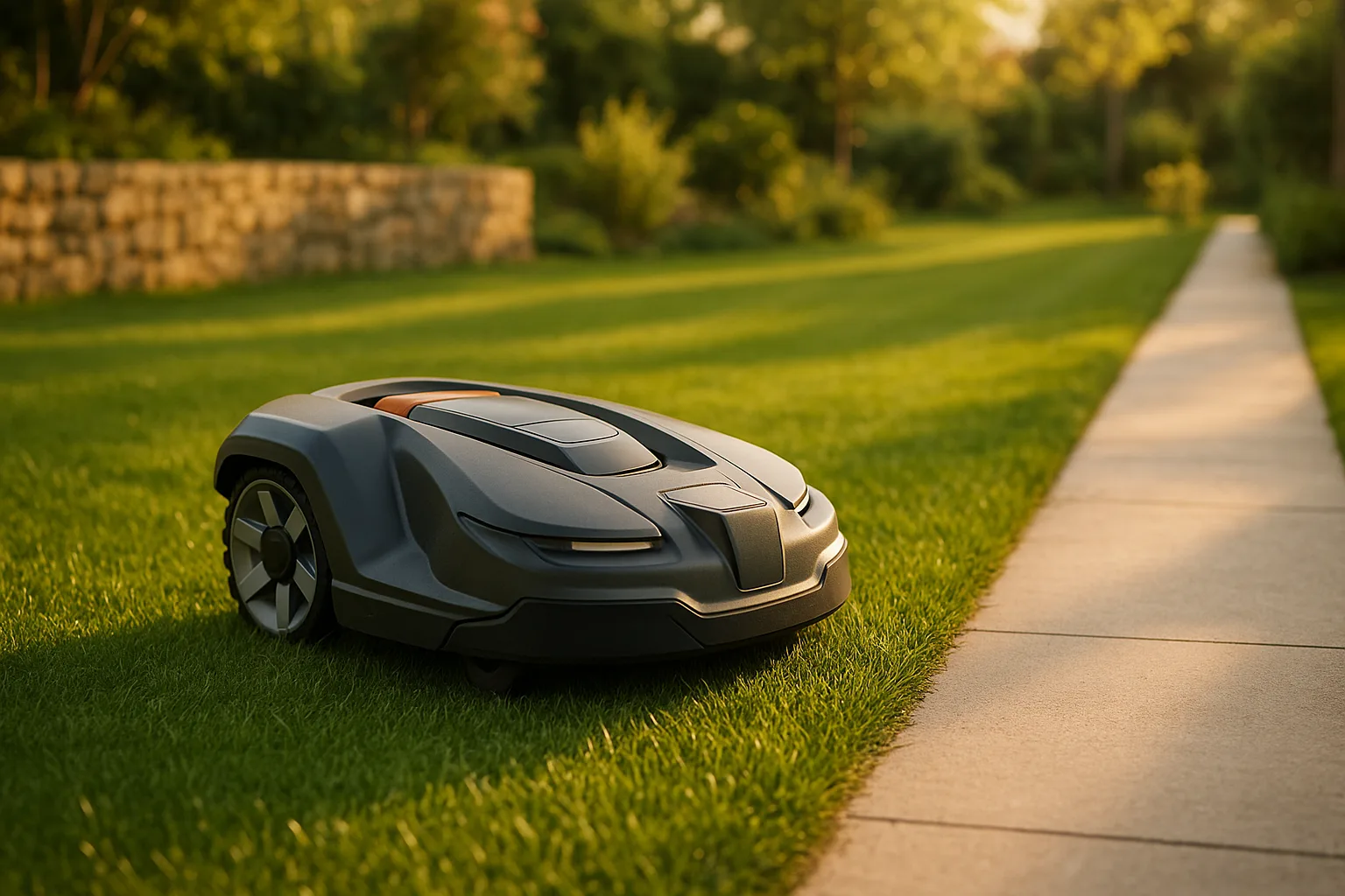 Comment Intégrer un Robot Tondeuse dans un Jardin Japonais ? — Choisir le Bon Emplacement : Un Équilibre entre Tradition et Modernité