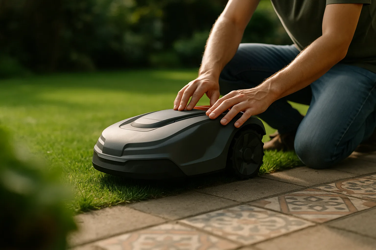 Choisir un robot tondeuse pour un jardin en pente douce — Exemples de Modèles Performants sur Pente Douce