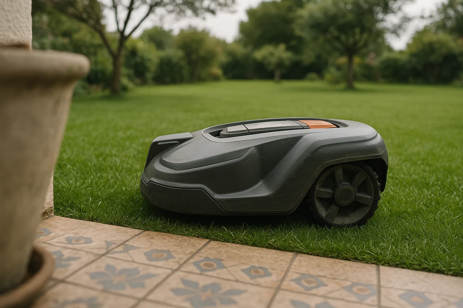 Comment bien choisir un robot tondeuse pour jardins en milieu urbain ? — Vérifier la Capacité à Gérer les Pentes et les Obstacles