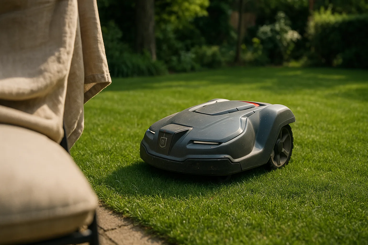 Comment choisir un robot tondeuse pour une pelouse mixte ? — Choisir un Modèle avec une Autonomie Adaptée