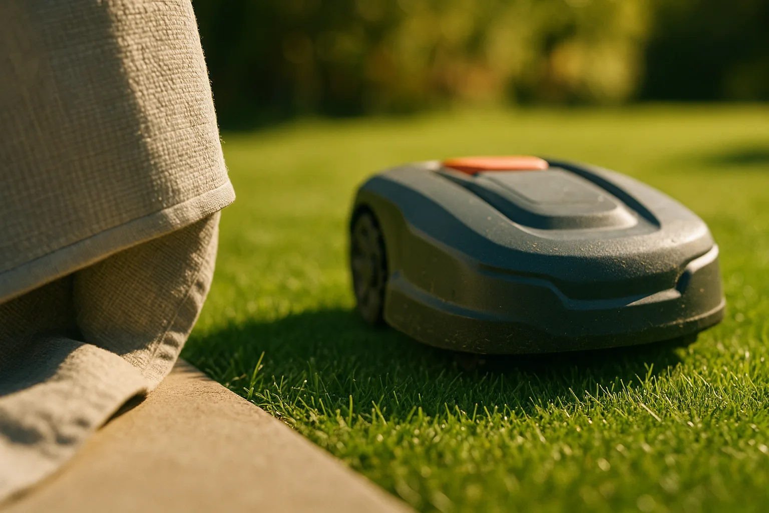 Robots tondeuses adaptés aux pelouses avec des racines apparentes — Conseils pratiques pour l'installation et l'entretien