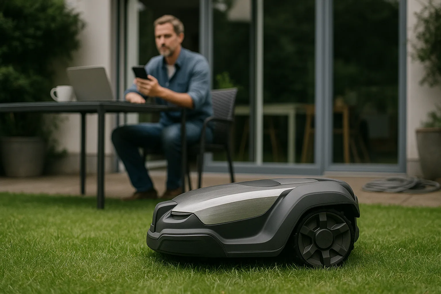 Robots tondeuses adaptés aux pelouses avec des racines apparentes — Optimiser l'efficacité de votre robot : conseils pour une tonte réussie