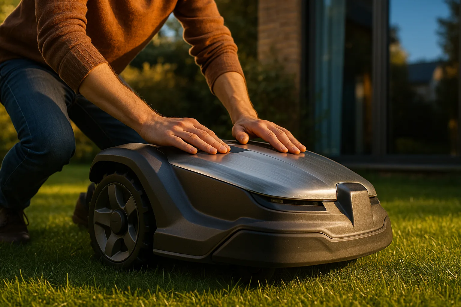 Robot Tondeuse : Guide de Sélection pour les Zones Ventées — Choisir le Bon Robot Tondeuse : L'Importance de la Surface de Tonte