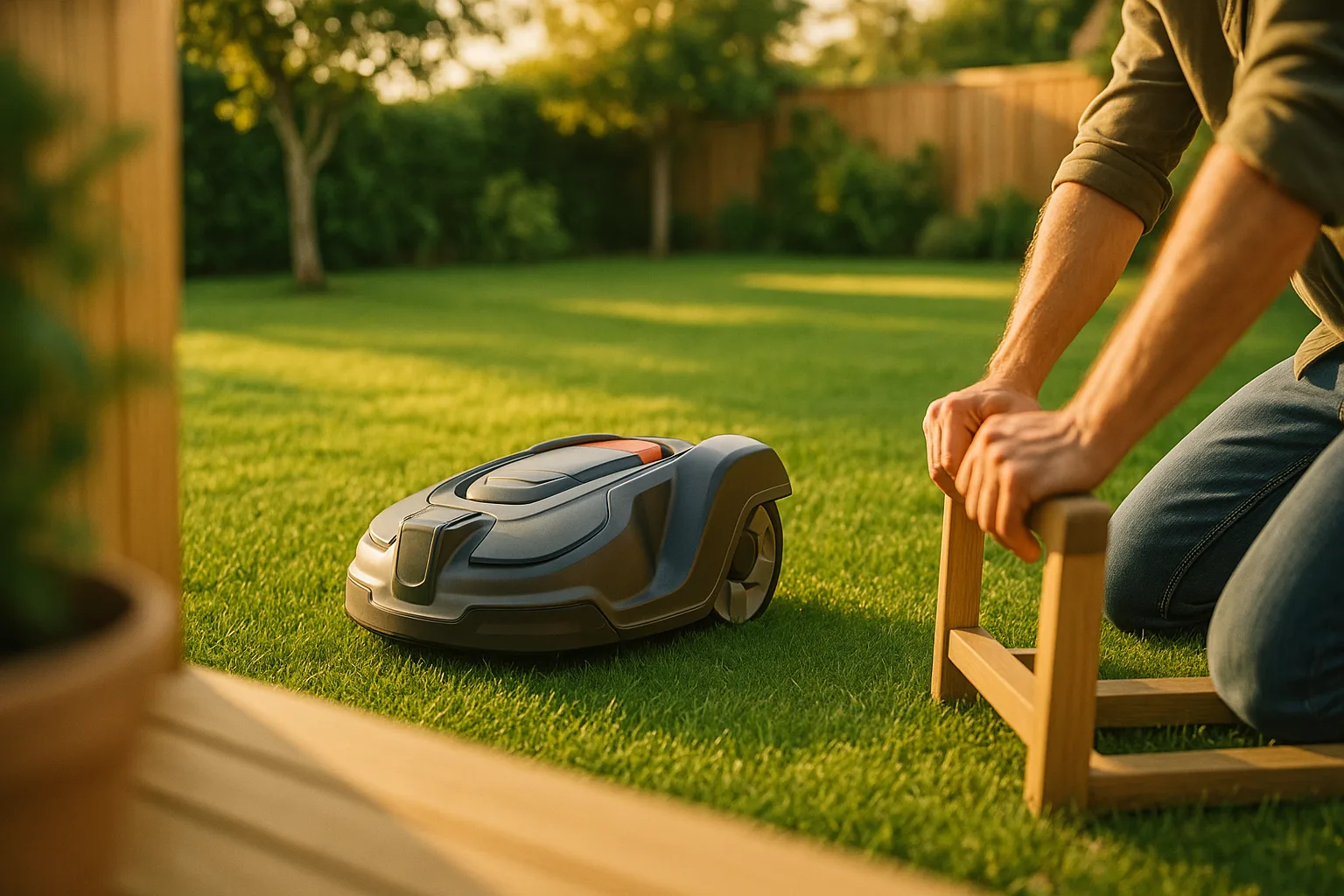 Robots Tondeuses et Jardins en Terrasses : Comment ça Marche ? — Les Modèles de Robots Tondeuses Recommandés