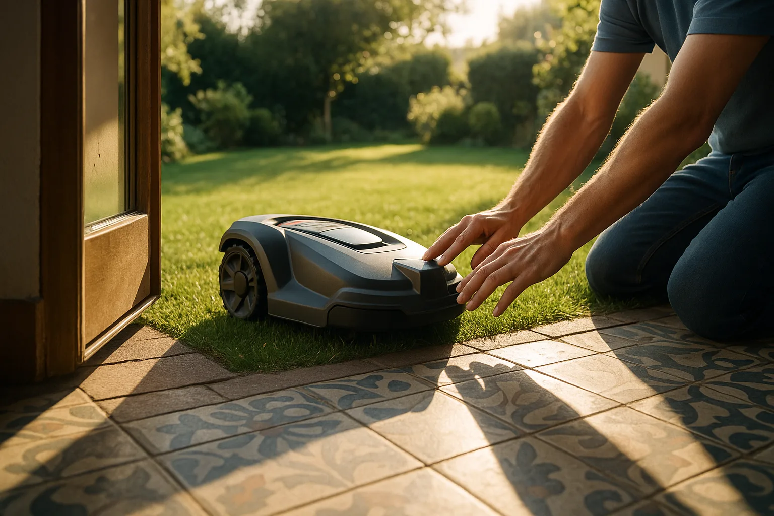 Les Robots Tondeuses et la Gestion des Déchets Verts — Choisir le Bon Robot Tondeuse pour une Gestion Optimale des Déchets