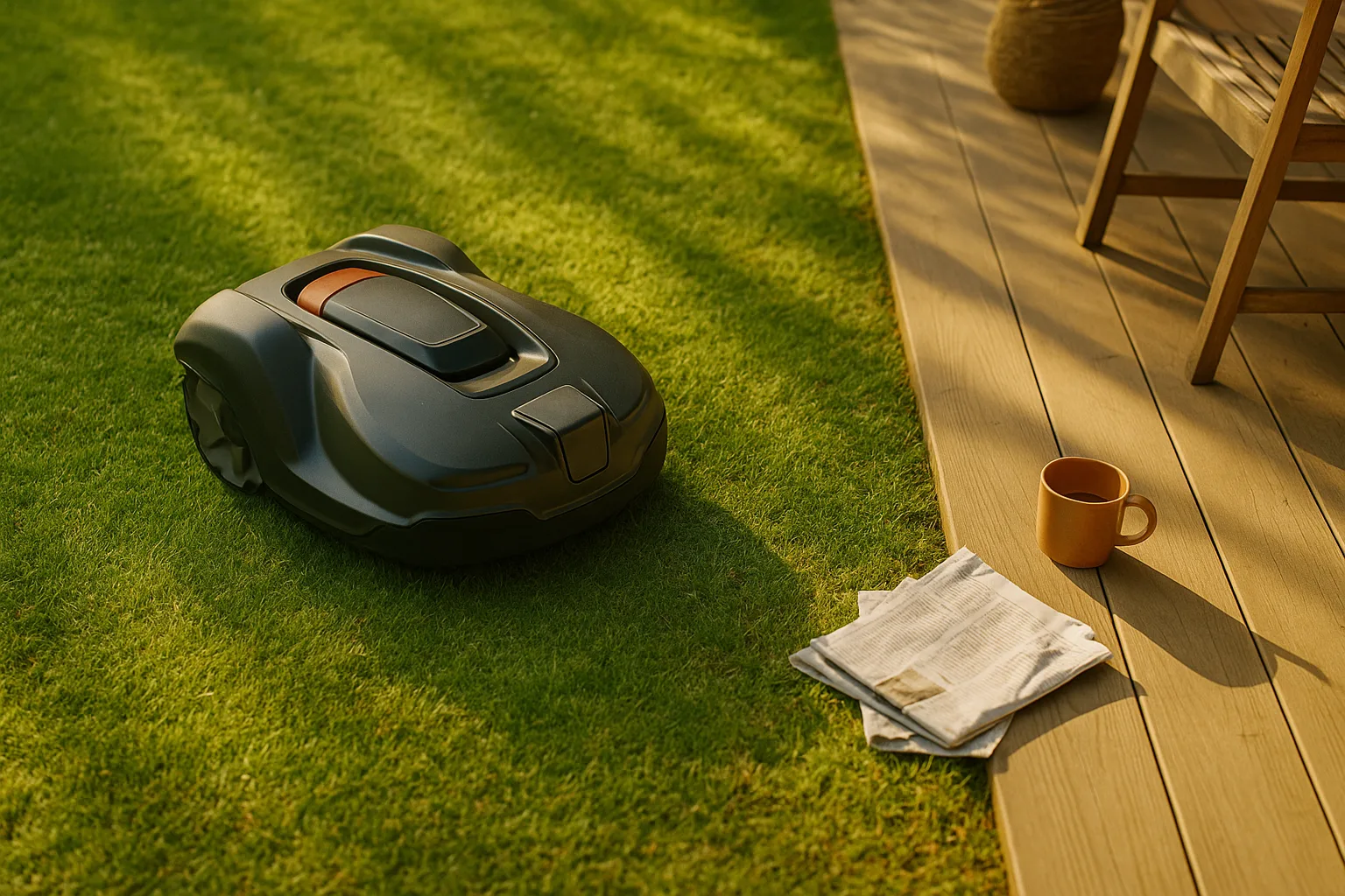 Guide : Robots tondeuses pour jardins à la française — Les robots tondeuses adaptés aux jardins français : quelques exemples