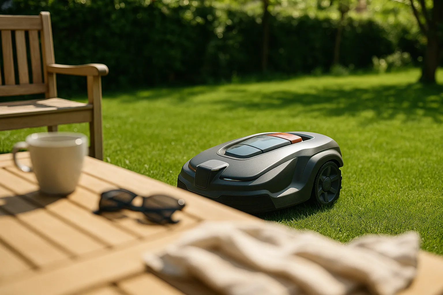 Comparatif : Robots tondeuses pour terrains avec pentes douces et étangs — Choisir en Fonction de l'Environnement et de la Météo