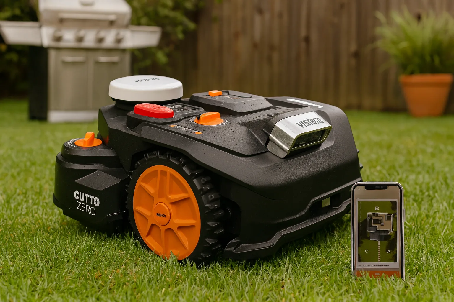 WORX Robot Tondeuse Vision — Déballage et prise en main du WORX Robot Tondeuse Vision